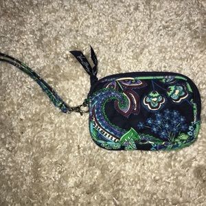 Small Vera Bradley wristlet.